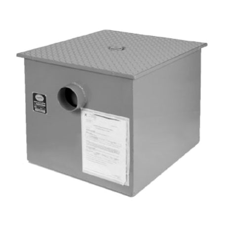 Klinger's Trading GT-100 Grease Interceptor 50 Gallons Per Minute Flow Rate 100 Lb. Grease Capacity