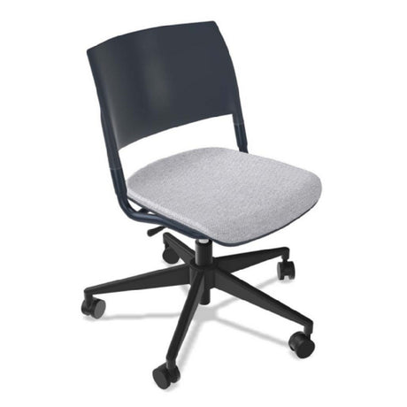 Forbes Industries FGE122###### NIMA™ Swivel Base Desk Height Chair Seat Only Upholstered Grade 1