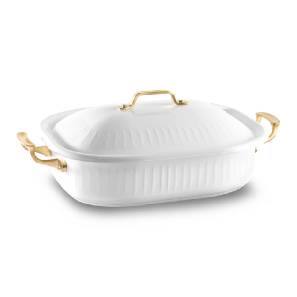Bon Chef 65004CLD-F-W - Roma Cucina Pan, 7 Qt., 15" X 11" X 4"
