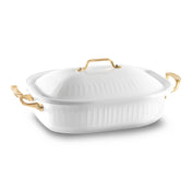 Bon Chef 65004CLD-F-W - Roma Cucina Pan, 7 Qt., 15" X 11" X 4"