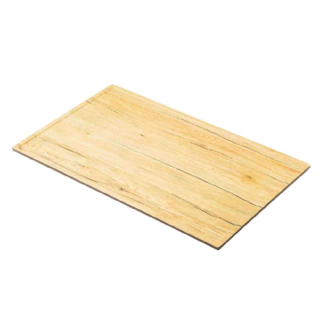 TableCraft Products 13325 - Timber Melamine Collection Serving Tray, 20.75" X 12.75" X 0.625"