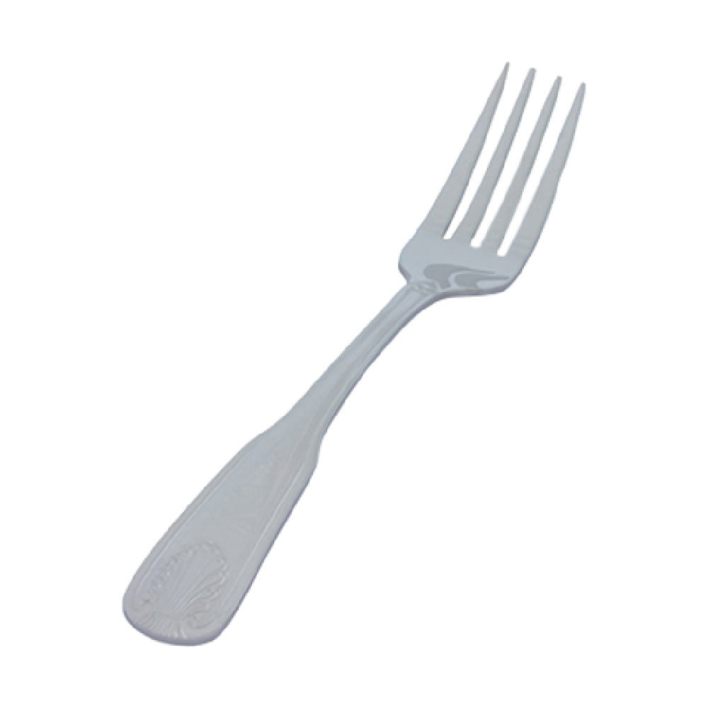 Crestware SHL202 Shelby Dinner Fork 7” Mirror Polished Finish Extra Heavy Weight