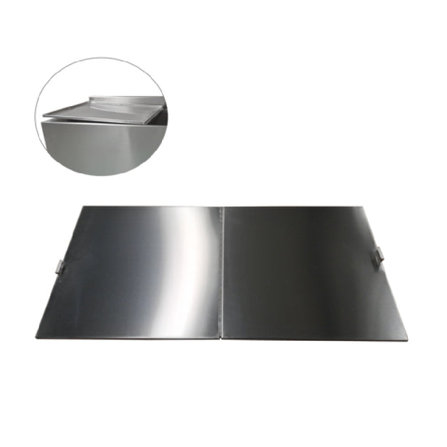 NBR Equipment IBB-L48 Beer Bin Cover With Padlocks And Keys 18GA/304 Stainless Steel