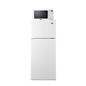 Summit MRF72WA - Microwave/refrigerator-freezer Combination With Allocator, 19" Wide