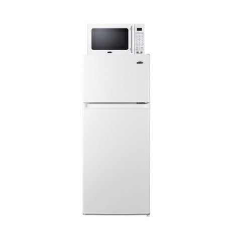 Summit MRF72WA - Microwave/refrigerator-freezer Combination With Allocator, 19" Wide