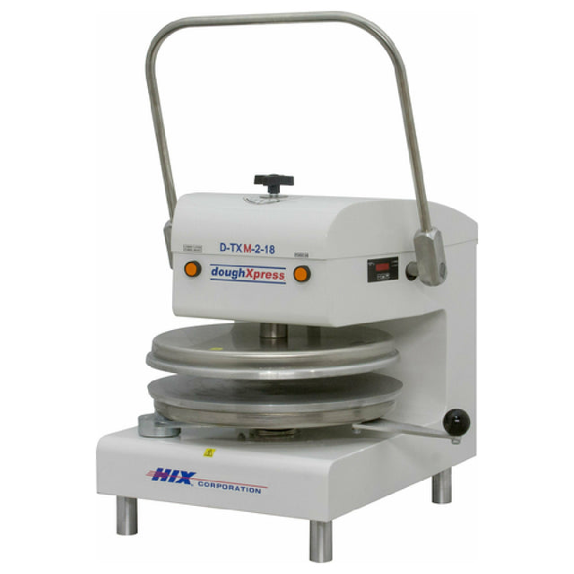 DoughXpress D-TXM-2-18-W (11214) Tortilla/Pizza Dough Press Commercial Manual