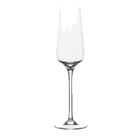 Steelite 4801R213 Champagne Flute Glass 8 Oz. (H 10-1/2" M 3-1/8" T 1-3/4" B 3") Rona