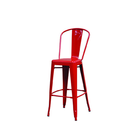 Hubert 36990 - CenPro Outdoor Barstool, 400 Lbs. Weight Capacity, 16-1/2"D X 46"H
