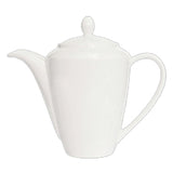 Steelite 17100830 Madison Coffeepot 30 Oz. Lid 2