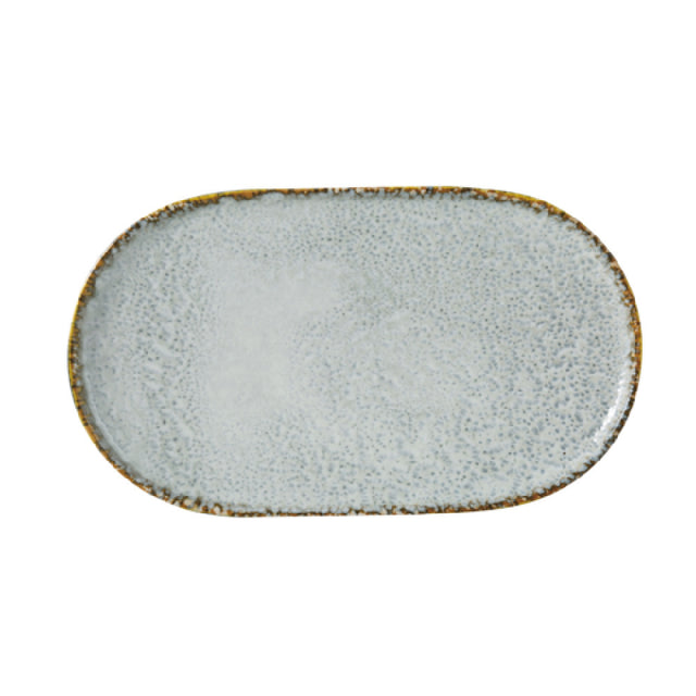 Yanco IB-215 - Iris Blue Plate, 15 1/2" X 9" X 1", Oval