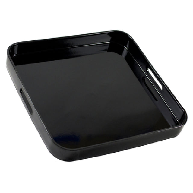 10 Strawberry St BLK-SQ - Serving Tray, 13-1/2", Square