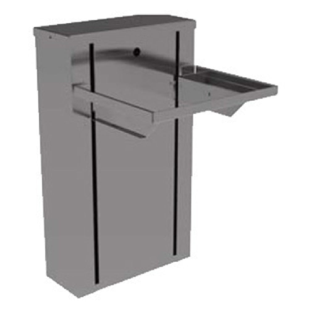 Atlas Metal WMCT-1014 Cantilever Tray Dispenser Wall-mount Stainless Steel Construction