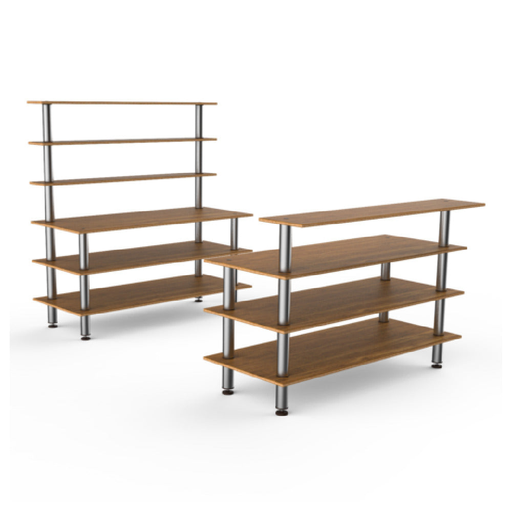 Steelite MGCMLC08BSXF - Single Wine Bar Combo Station, 71.0" X 103.5" X 72.5", Modular
