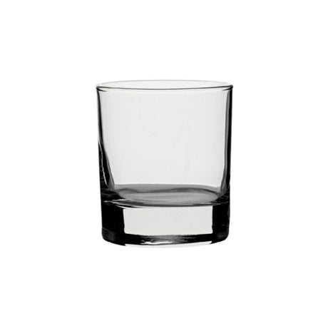 Steelite P42884 Rocks 11 Oz. (H 3-5/8" M 3-1/4" T 3-1/4" B 3") Soda Lime