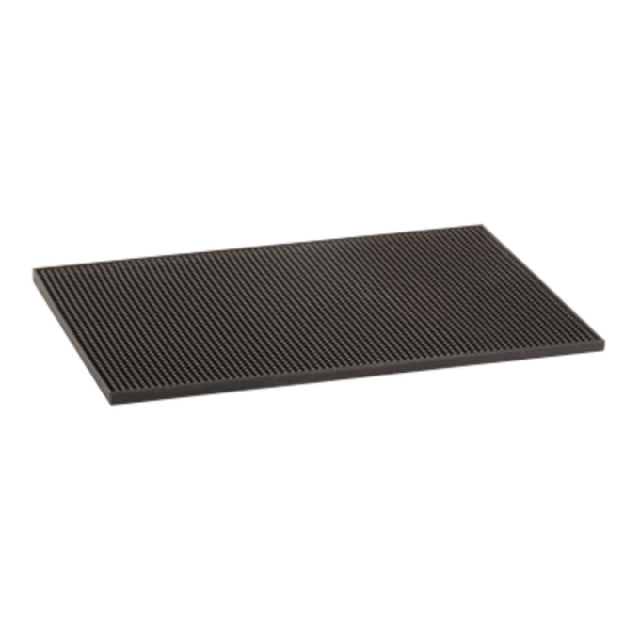 Tablecraft 1218BK Service Mat 12" X 18" Dishwasher Safe