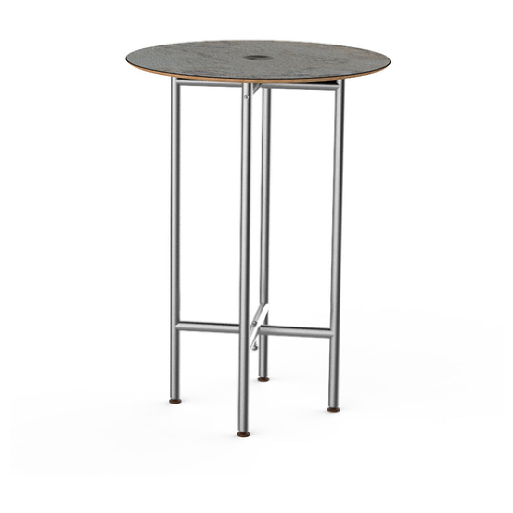 Steelite MGCCZR01GSXX Mogogo Buffet Solutions Clix Table 30" Dia. X 42"H Round