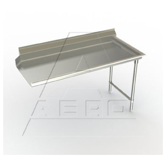 AERO Manufacturing XCD-R-72 Delux™ Clean Dishtable Straight Design 72"W X 30"D X 33"H