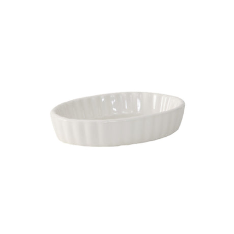 Tuxton BEK-0506 Crème Brule 5 Oz. 5-3/8" X 3-3/4" X 1-1/8" H