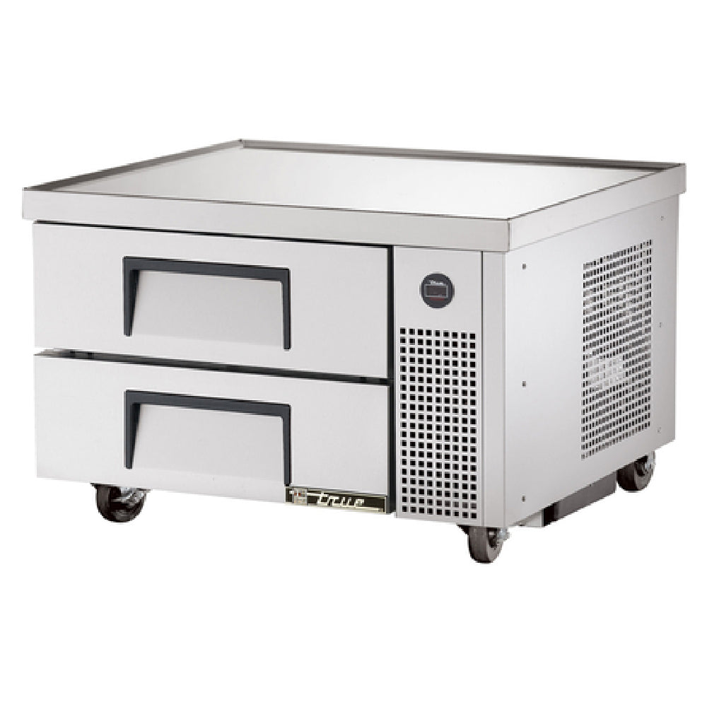 True Refrigeration TRCB-36 Refrigerated Chef Base 36-3/8"W One-piece 300 Series 18 Gauge Stainless Steel Top With V Edge