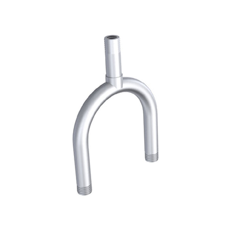 Krowne BC-832-V Beer Y C/W Shut Off Valves Includes: (1) 1/2" U-Bend W/Beer Threads (8KUCF-1H8-BKT) X 1/2" Barb Branch W/Mounting Bracket