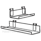 Hubert 94289 - Tray, 17-3/5", Rectangular