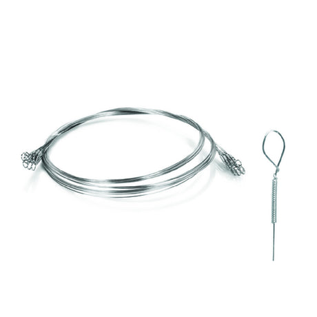 BOSKA Professional Cheese Equipment 510008 Boska Cutting Wires Hotelblock Cutter 440x08mm 10 Pcs 0.03''W X 17.32''D X 0.03''H