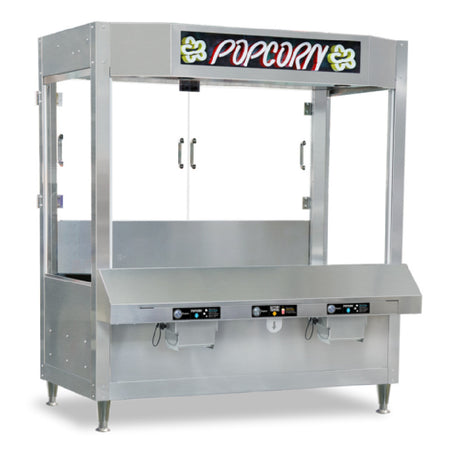 Gold Medal 2785-00-000 ReadyServe® Popcorn Staging Cabinet & Self-Serve Dispenser