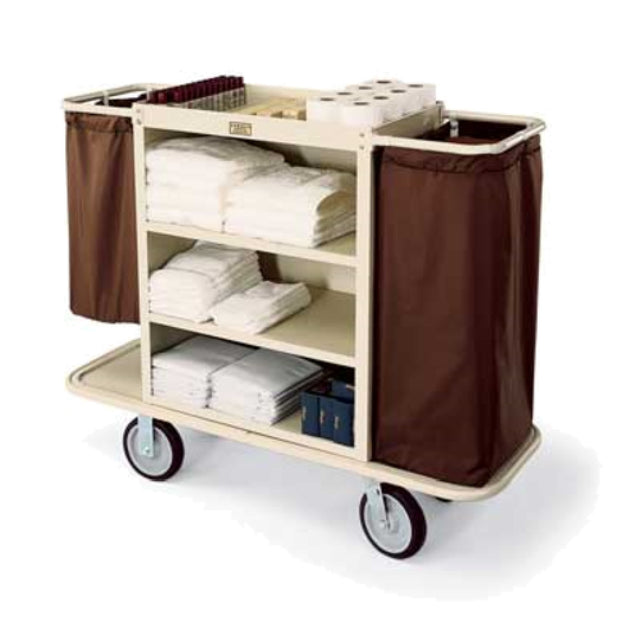 Forbes Industries 2104 Guest Room Attendant Cart 30"W X 19"D X 36"H Cabinet (3) Shelves