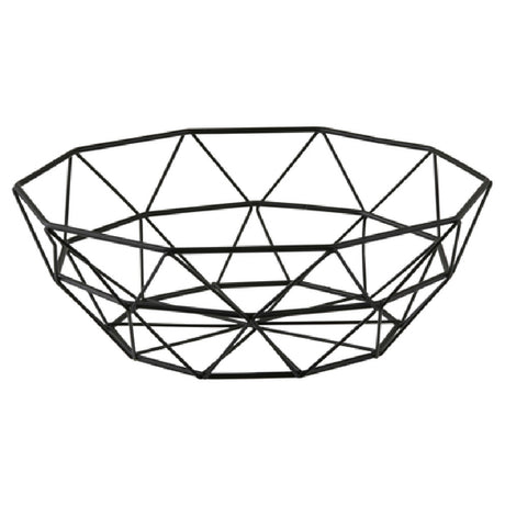 Tablecraft 10464 Delta Series Wire Basket 10" Dia. X 3-1/2"H Round