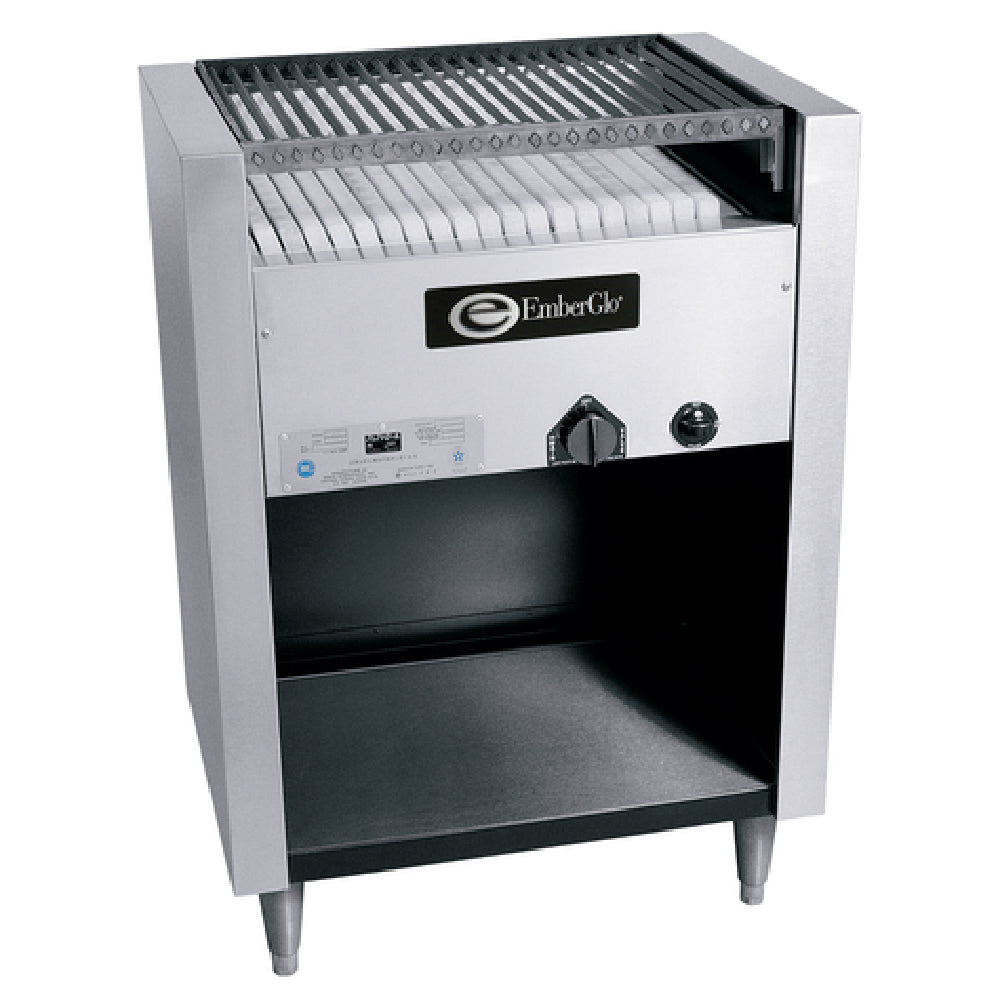 EmberGlo 31NF_LP - (31NF-OPEN FRONT) Charbroiler, Propane OR Natural Gas, 26"