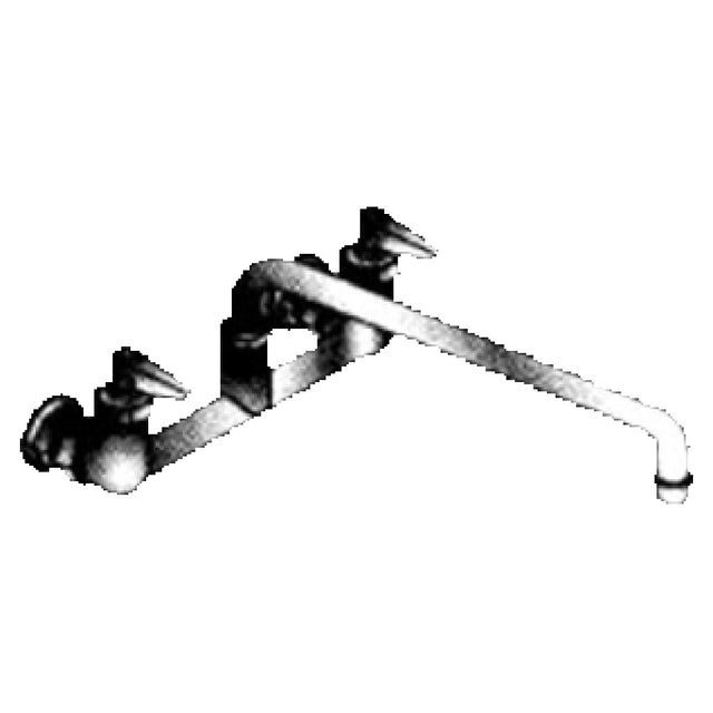SPG USF-12-S - Universal Stainless Standard Duty Faucet, Splash-mounted, 12" Long