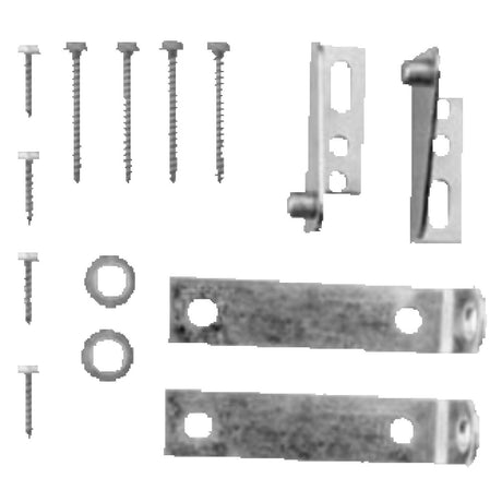 Franklin Machine Products 235-1050 Hinge & Bracket Kit Pair With (2) Brackets