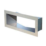 Wood Stone 0-4-DFE-F Doorway Facade Extension Flat Rectangular Opening Stainless Steel