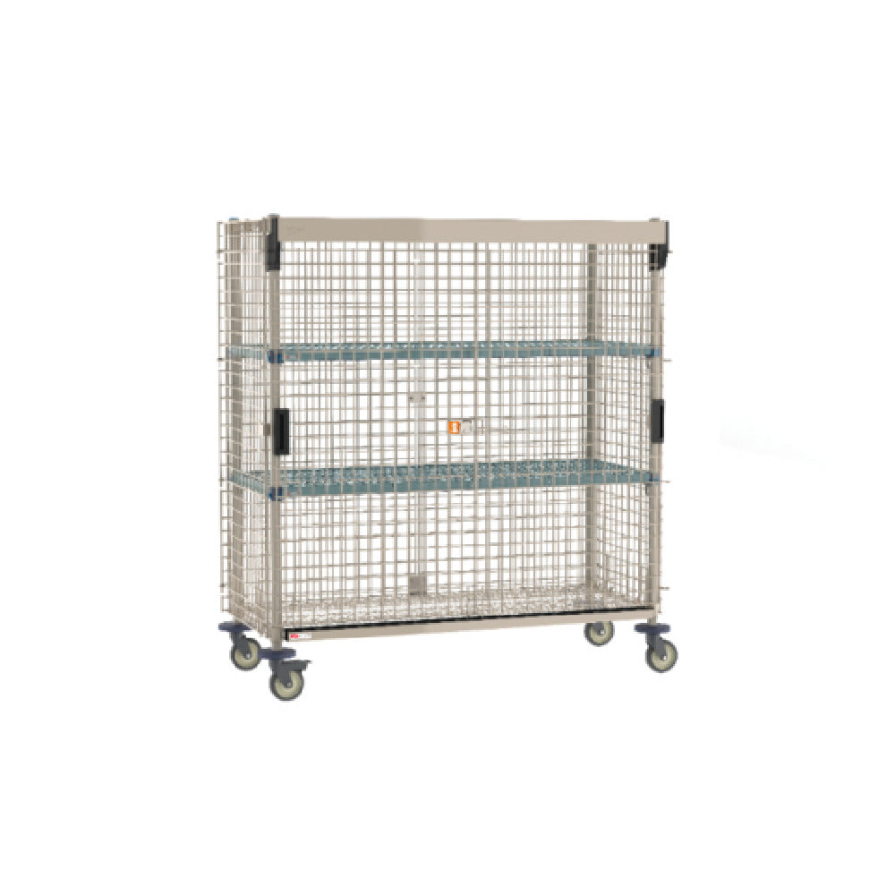 Metro MQSEC56VE-SL-2MQ - MetroMax® Security Unit, Mobile, 64-3/4"W X 29-1/16"D X 67-13/16"H