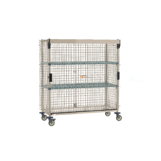 Metro MQSEC56VE-SL-2MQ - MetroMax® Security Unit, Mobile, 64-3/4"W X 29-1/16"D X 67-13/16"H