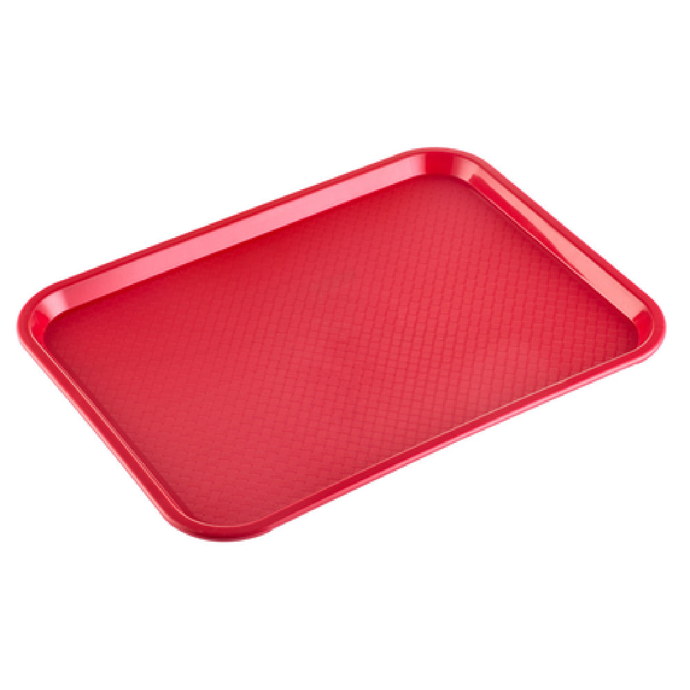 CAC China DSPT-1216R Fast Food/Cafeteria Tray 16"L X 12"W Polypropylene