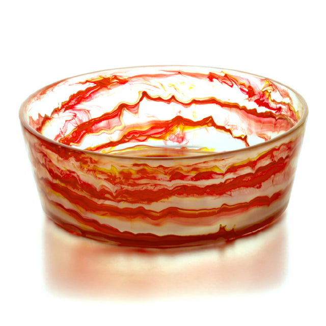 Bon Chef 59030-SCARLET Circle Resin Bowl 13.5"dia. X 4.5"H 9.75 Qt. Capacity