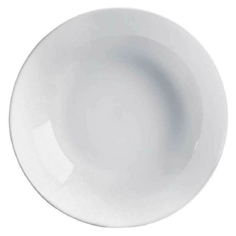 Arc Cardinal P1124 Arcoroc Evolutions Granit Soup Plate (D:7.75'') Fluorosilicate Opal Glass