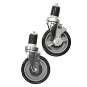Serv-Ware 5B-0050-B - Serv-Ware - Casters - 5" Wheel 1 5/8" Insert With Brake