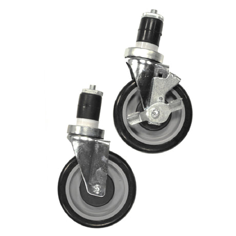 Serv-Ware 5B-0050-B - Serv-Ware - Casters - 5" Wheel 1 5/8" Insert With Brake