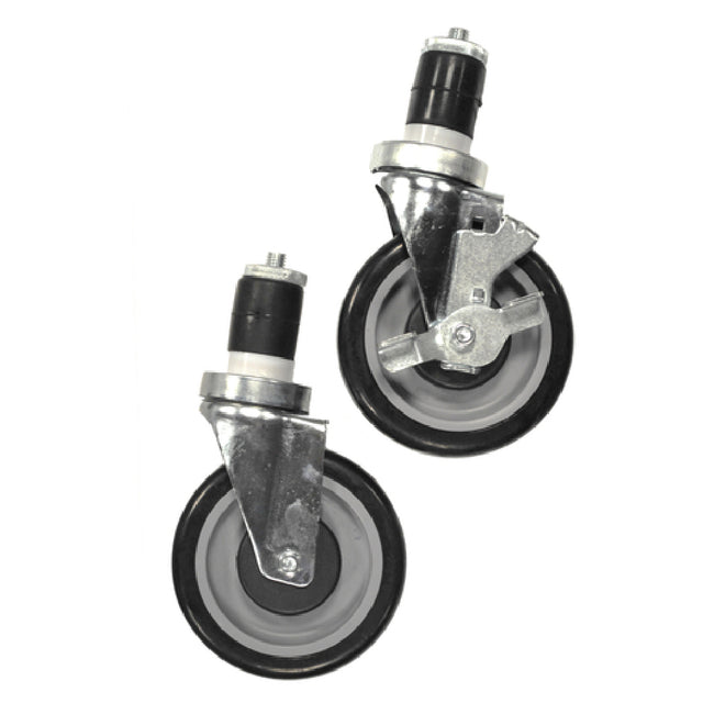 Serv-Ware 5B-0050-B - Serv-Ware - Casters - 5" Wheel 1 5/8" Insert With Brake