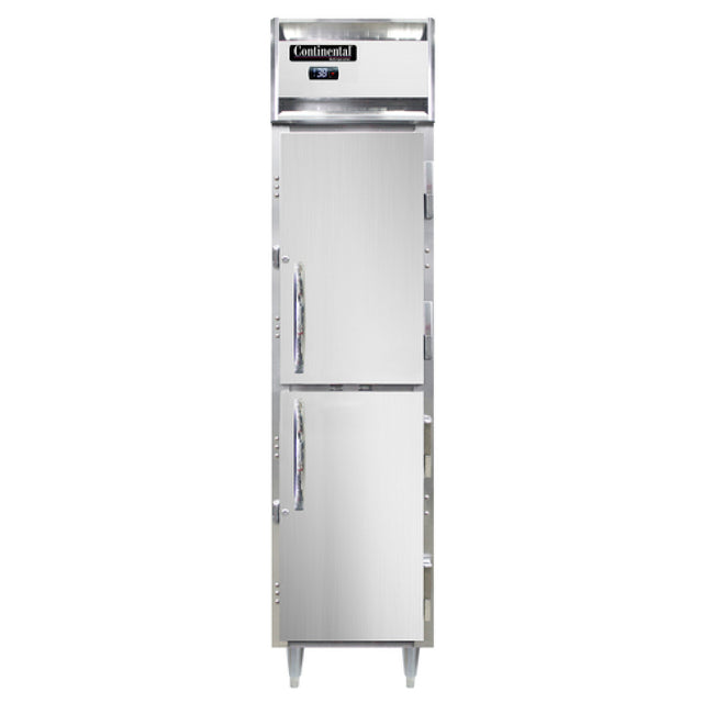 Continental Refrigerator D1RSENSSHD Designer Slim Line Refrigerator Reach-in 17-3/4"W