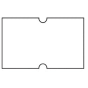 Hubert 25244 - Label, Plain, For 1-line Pricing Gun
