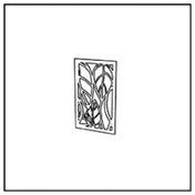 Bauscher Hepp VE-38028 - Venta® Metal Panel, With Cut-out Decor "LEAF" To Cover The Side Of The Buffet Table