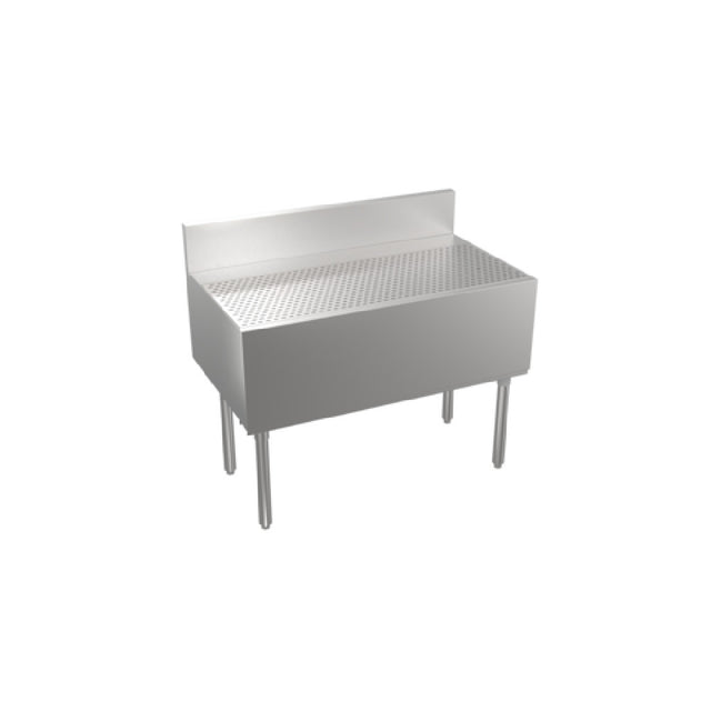 Krowne KRS-GS42 - Stadium Series Underbar Drainboard, Free Standing, 42"W X 29"D