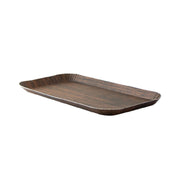 PacknWood 210PTRAYB2410 - Decor Tray, 10.5"L X 5"W X 0.6"H, Laminated Dark Wood