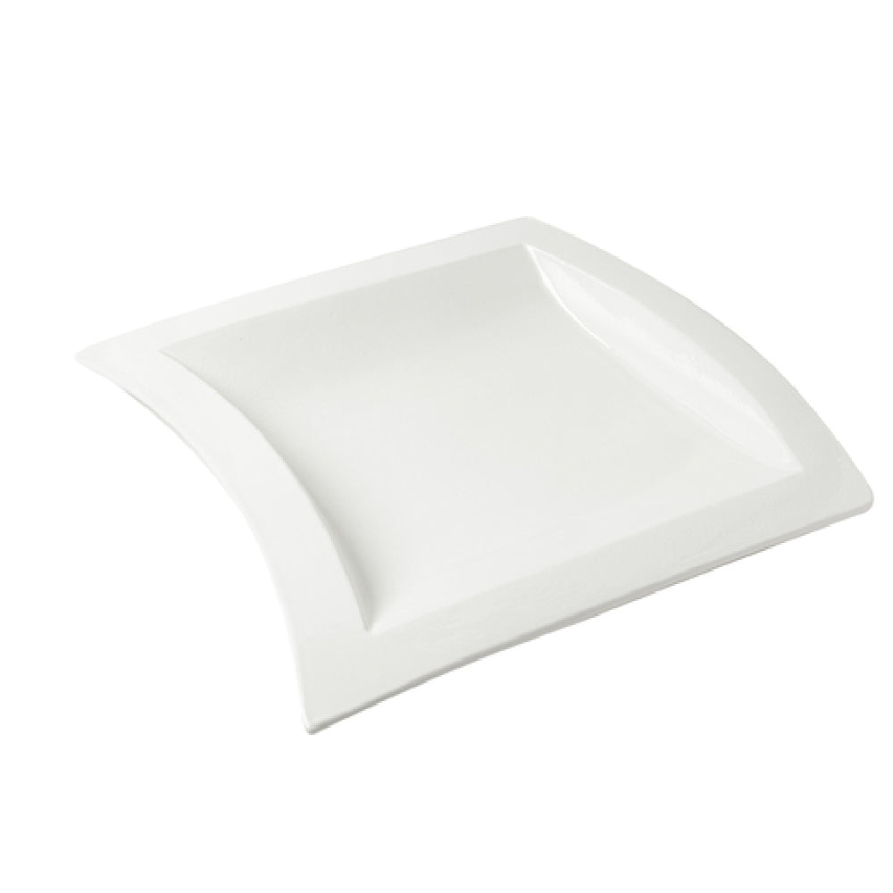 Bon Chef 70033CARM - Futura Platter, 16-1/16" X 16-1/16", Aluminum With Sandstone