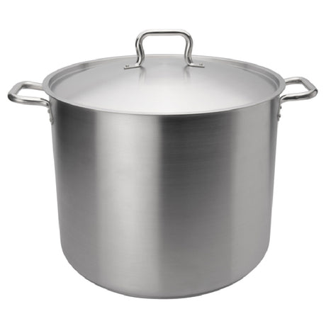 Browne Foodservice 5733960 Elements Stock Pot 60 Qt. 17-7/10" Dia. X 14-2/5"H