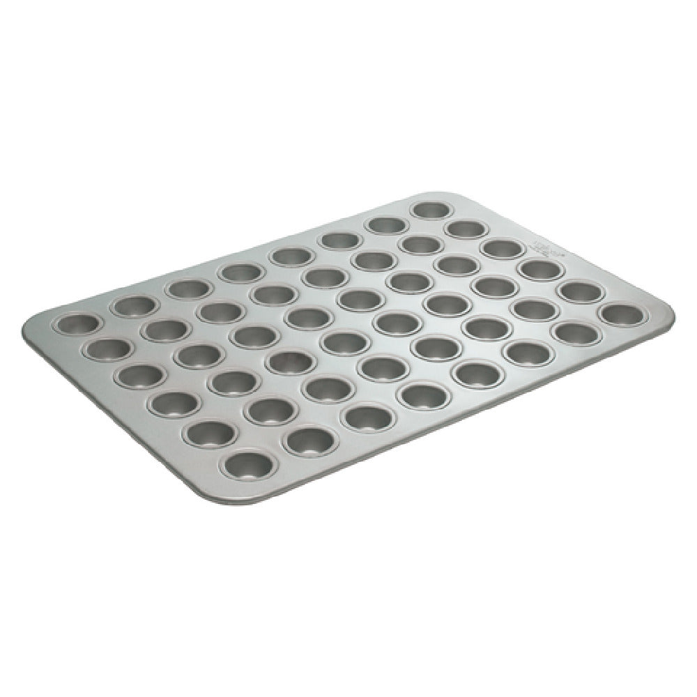 Winco HMF-48O Mini Muffin Pan 17-7/8" X 25-7/8" OA Holds (48) 1-7/8" Dia. Muffins