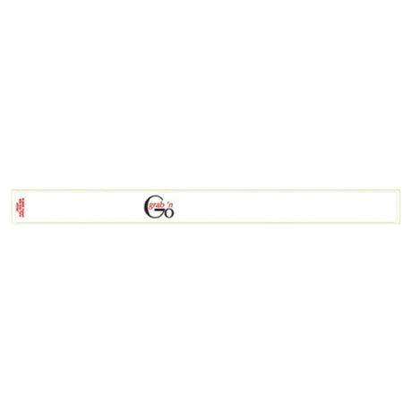 Hubert 57367 - Band-It Laser Labels, "Grab 'N Go", 13-3/4" X 1-1/8"H